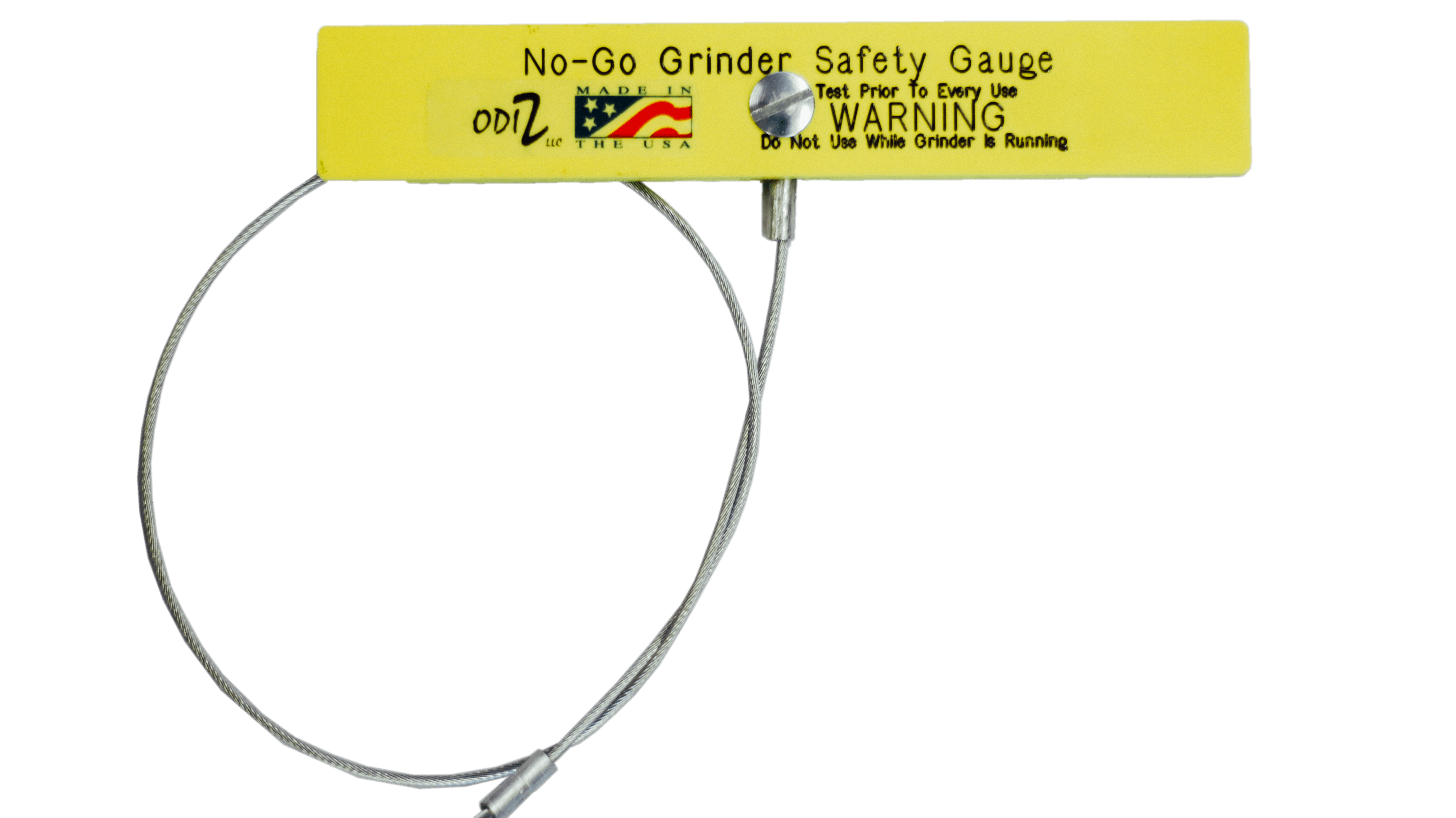 ODIZ Bench Grinder Safety Gauge/Safety Scale