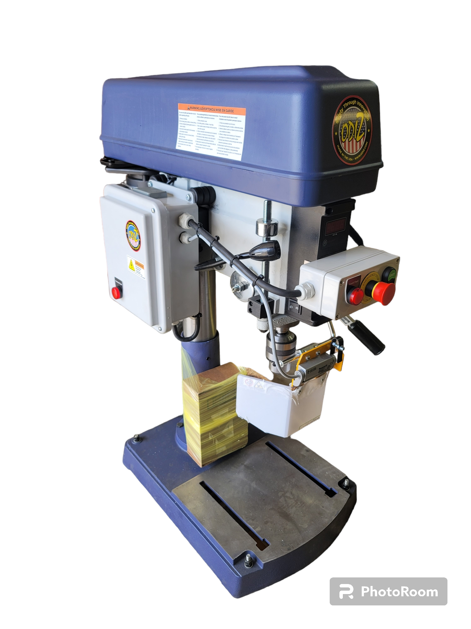 Interlocked Drill Press Guard for Palmgren