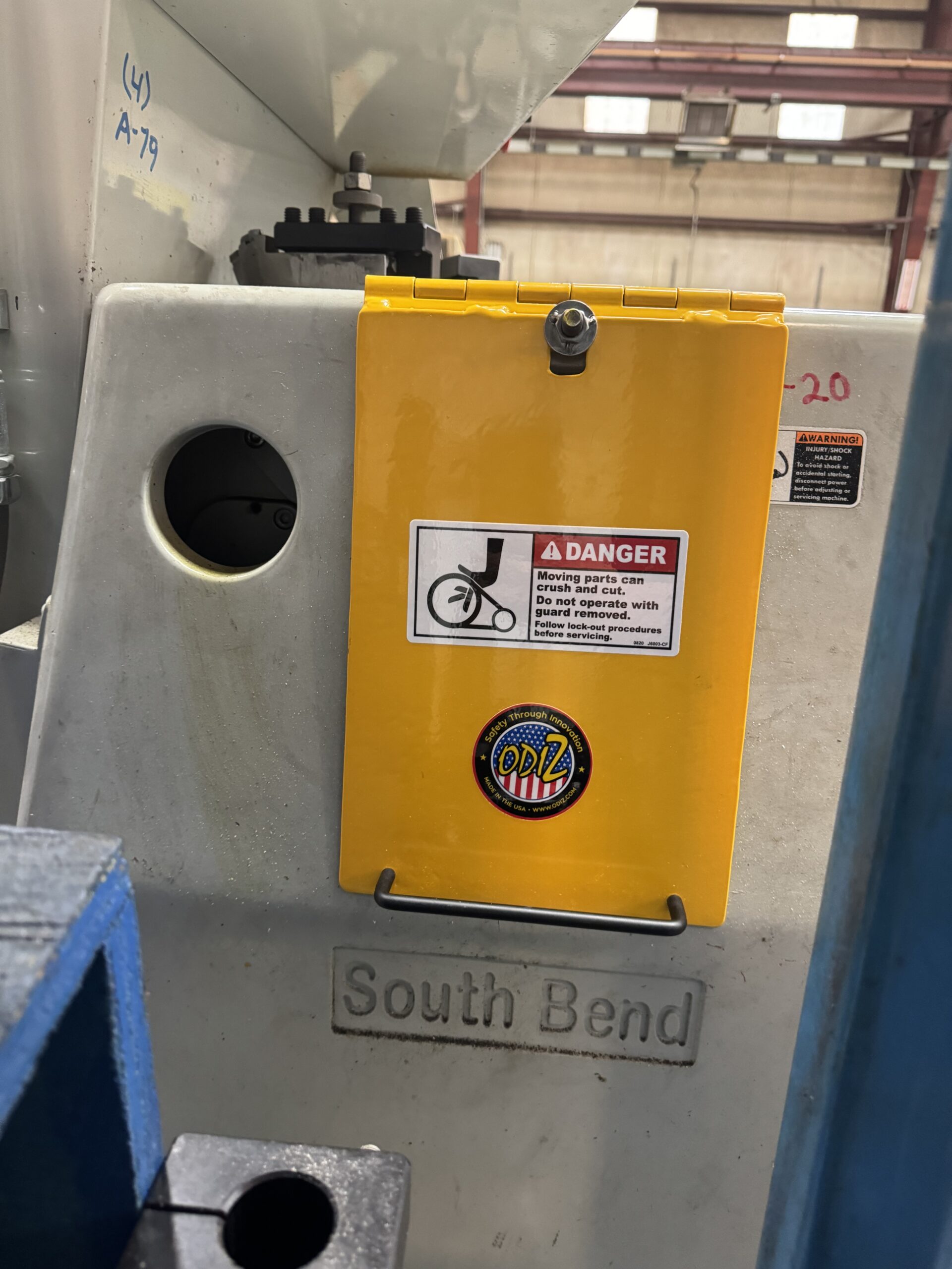 Lathe Spindle Cover