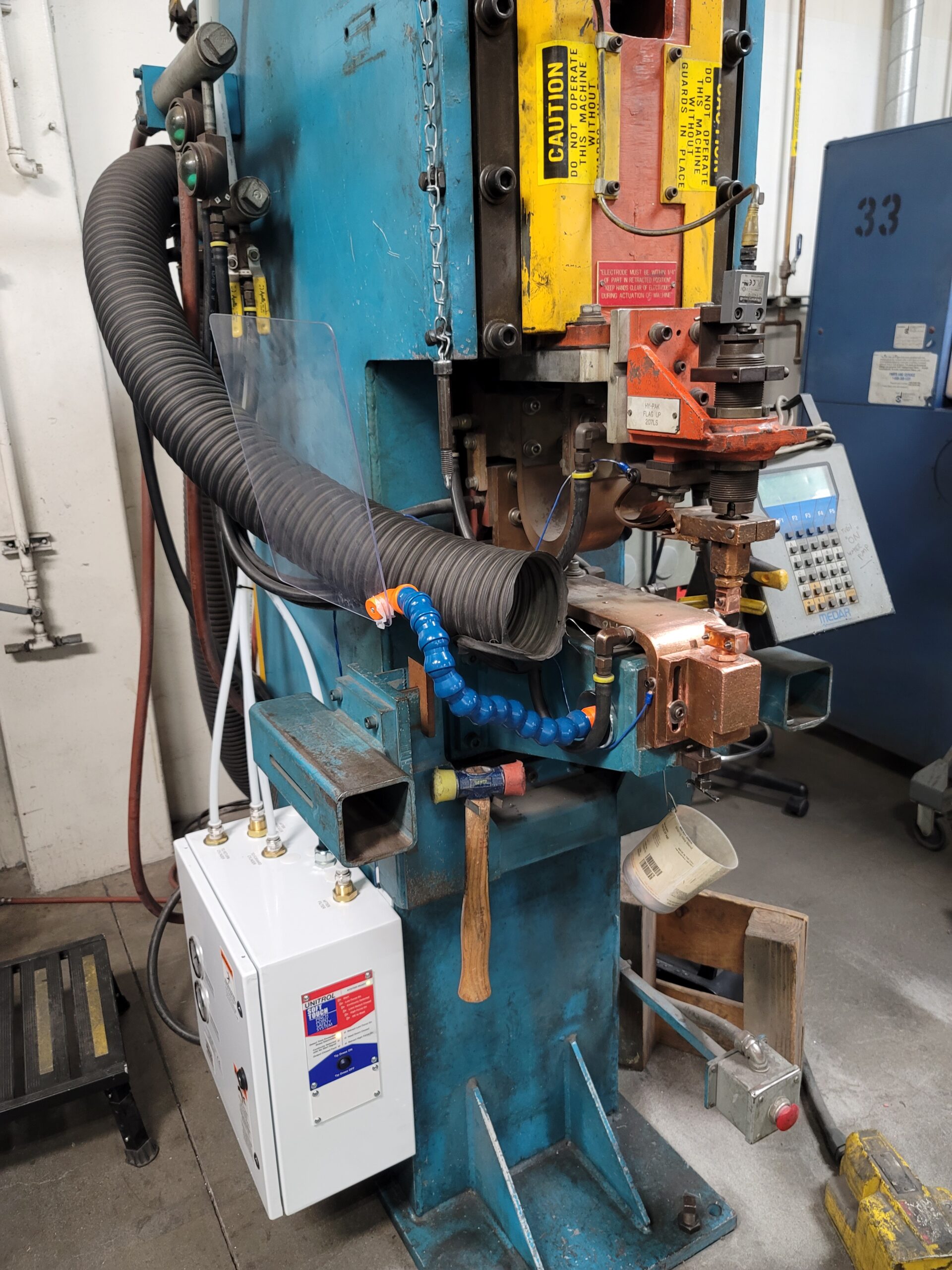 Spot Welder Unitrol Safety System