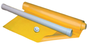3'x3' Blanket Class 0 Yellow with Storage Canister