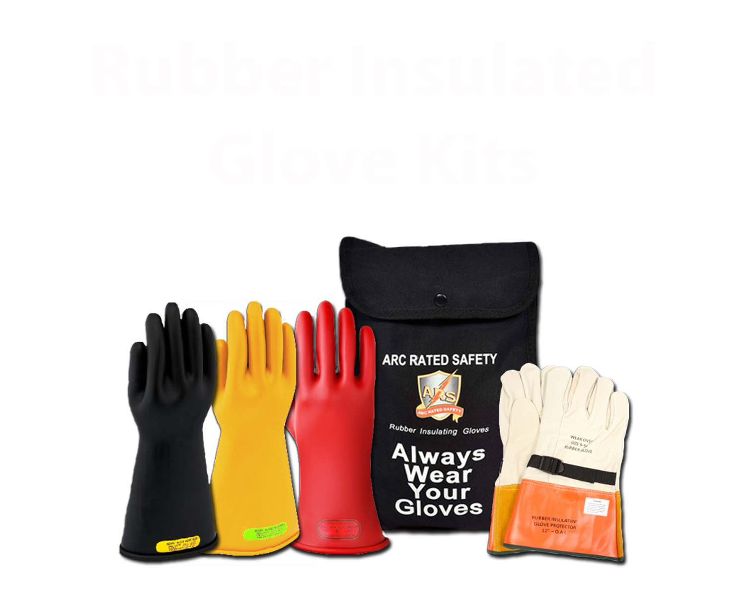 Class 0 Glove Kit - Black