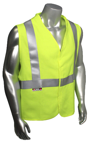 Hi-Vis Green AR Modacrylic Solid Vest